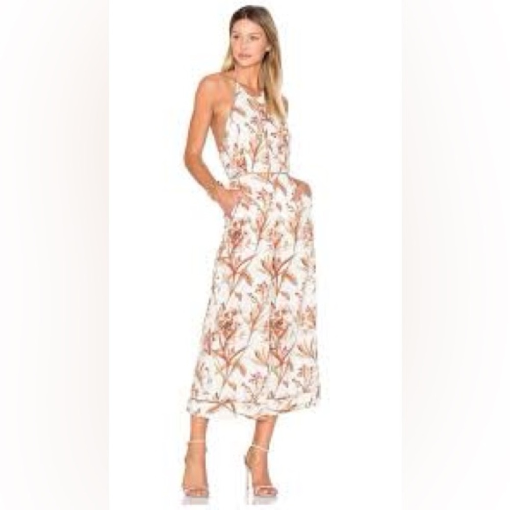 Zimmerman Floral Maxi jumpsuit